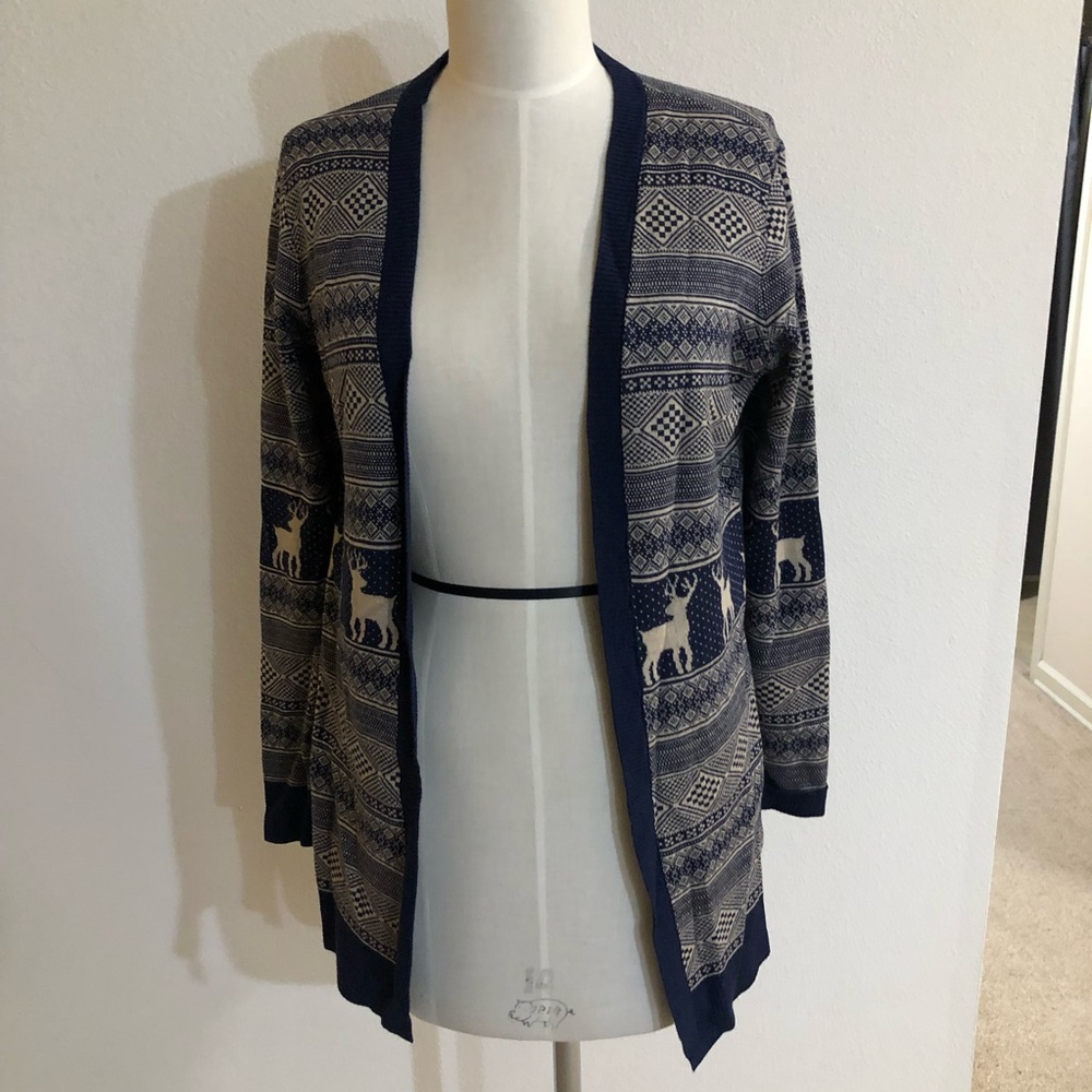 Bass Blue Cardigan